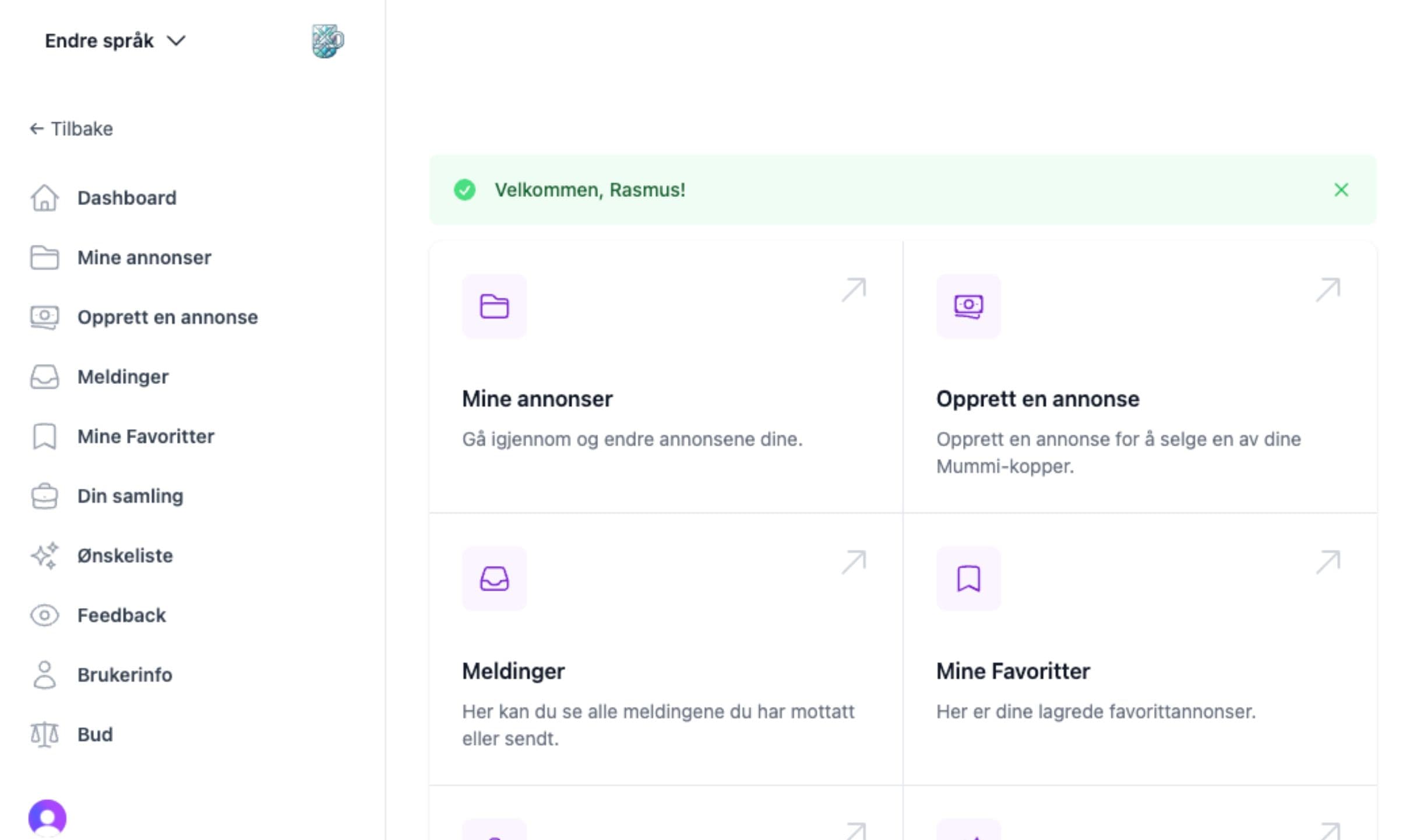 Markedsplass for Mummikopper